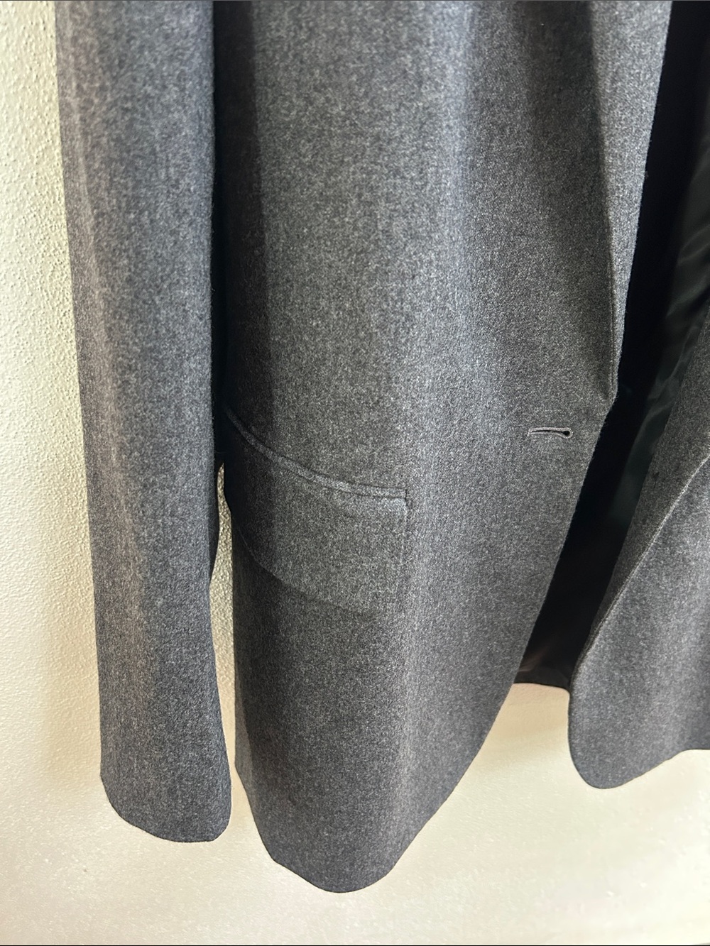 Aritzia Wilfred Oversized Wool/Cashmere Blend Blazer Grey Size XL - Picture 7 of 8